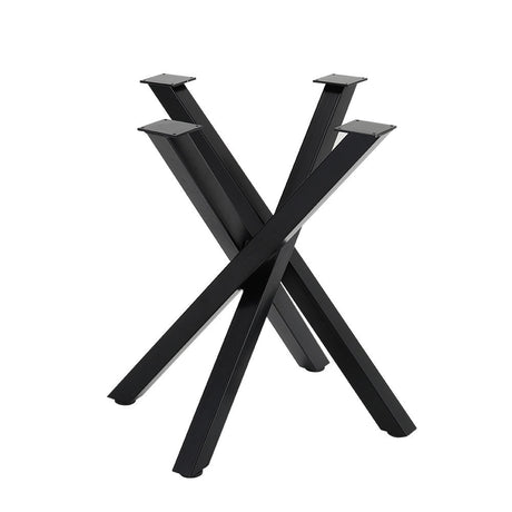 Criss Cross Metal Coffee Table Legs Heavy Duty Replacement