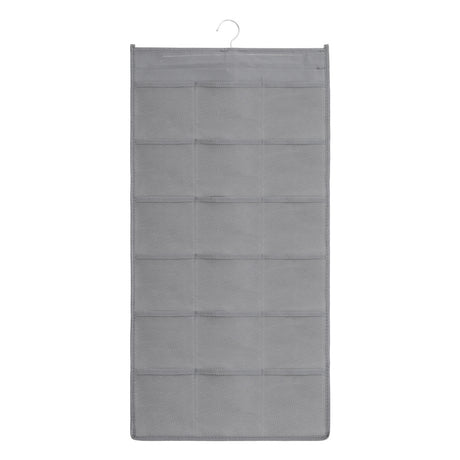 Versatile Double Sided 30 Pockets Fabric Hanging Storage Bag