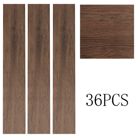 36pcs PVC Wooden Self adhesive Laminate Flooring Planks