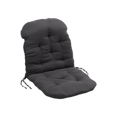 Rocking Chair Rattan Chair Non slip Comfortable Seat Cushion,Dark Grey