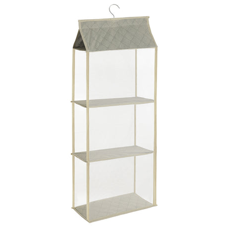 Hanging Handbag Organizer with Breathable Mesh and Heavy-Duty Hooks