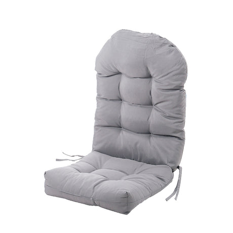 125x53cm Outdoor Garden Patio Waterproof Tufted Seat Cushion,Light Grey