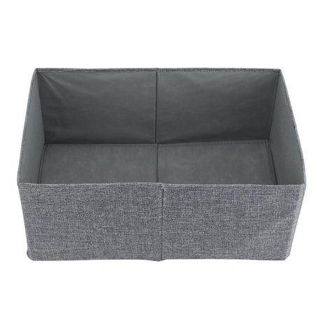 Foldable Wardrobe Storage Box with Handles Reinforced Base Clothes Organiser