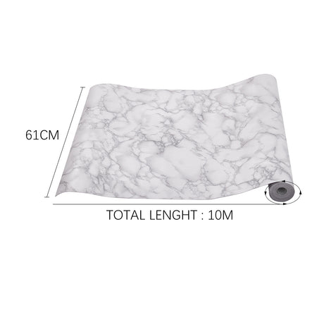 Marble Peel and Stick PVC Wallpaper Roll
