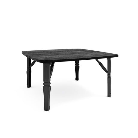 Foldable Coffee Table Square MDF Wood Grain Compact Living Room Side Table