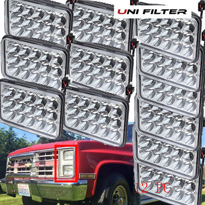 12pc Led headlight Bulb High/Low Beam Headlight Chevrolet K30 K20 K10 V20 V10