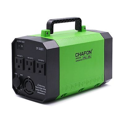 [Upgraded] CHAFON 200Wh Portable Generator Power Station Rechargeable CPAP Ba…