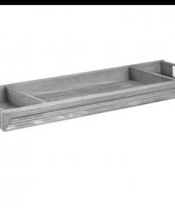 17065530 oxford baby richmond brushed gray Changing Topper