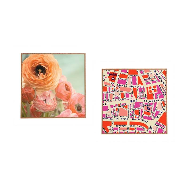 (Set of 2) Colorful Wall Prints