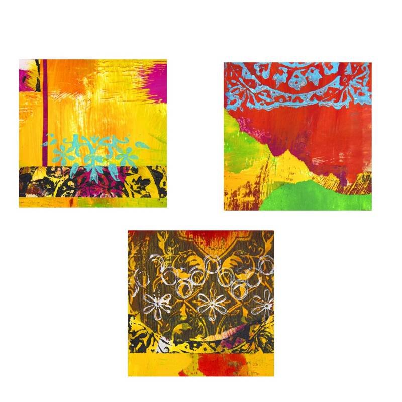 (Set of 3) 12" Wall Prints