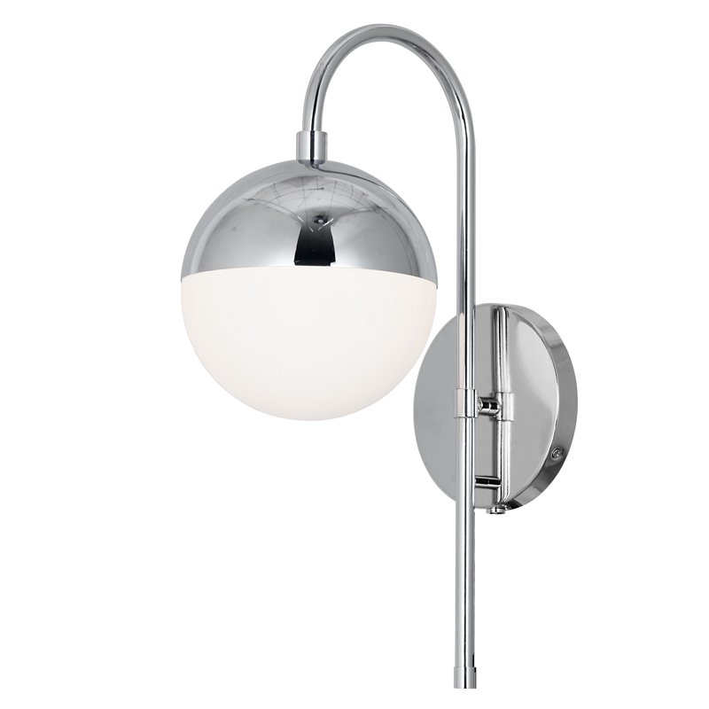 1 Light Halogen Wall Sconce PC