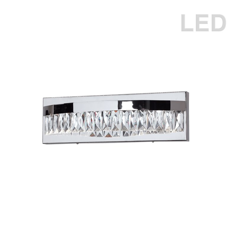 10W LED Vanity Polished Chrome Finish