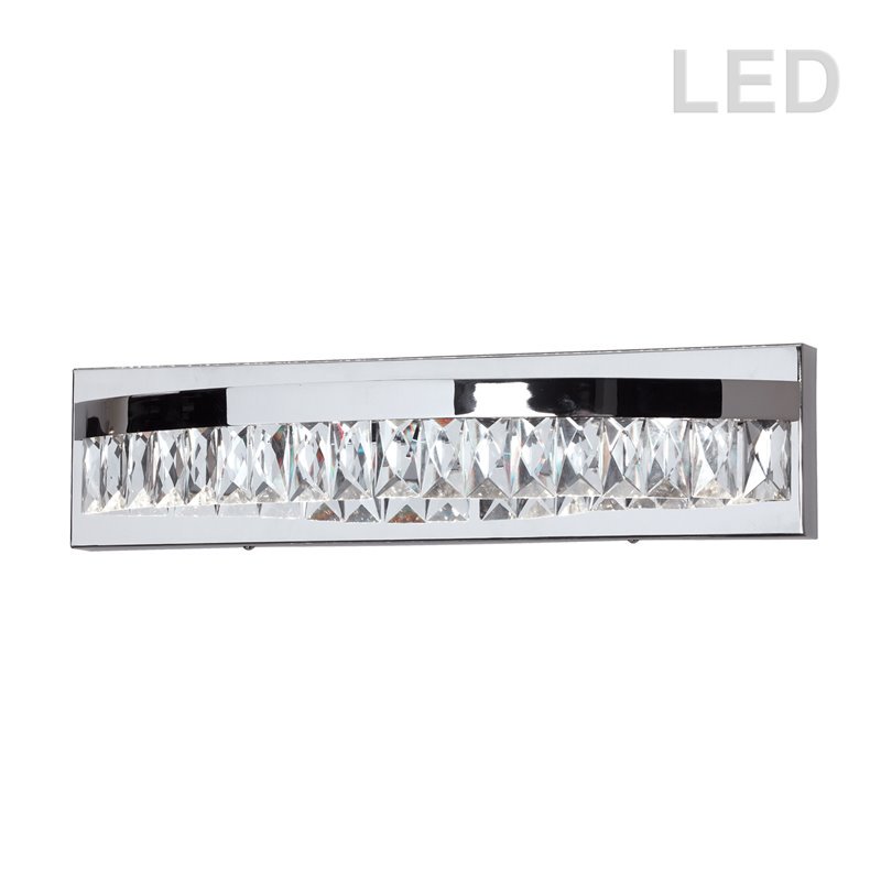 12W LED Vanity Polished Chrome Finish
