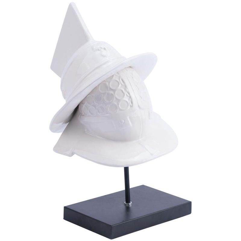 ZUO Quijote Figurine in White and Black