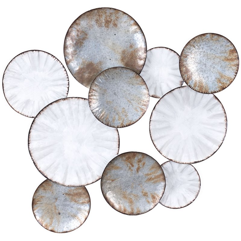 ZUO Sombra Wall Sculpture in Gray and White