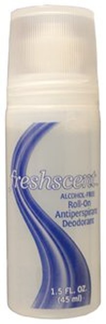 1.5 oz Anti-Perspirant Clear Roll-On Deodorant (alcohol free) (USA), 96/case