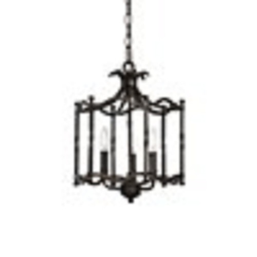 16.5” Candela Old World 3 Light Pendant - 33378609