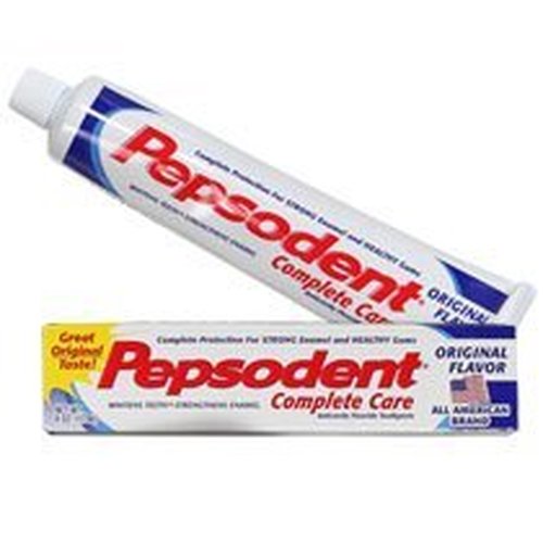 12 Pack of Pepsodent Complete Care Anticavity Fluoride Toothpaste Tubes, 6 ounce each