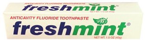 1.5 oz. Fluoride Toothpaste (individual box), 144/case