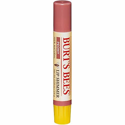 (4 PACK) - Burts Bees - Lip Shimmer Peony | .9 ounce | 4 PACK BUNDLE