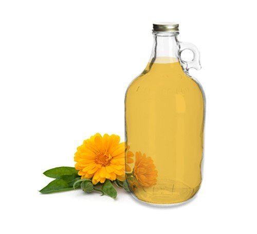 100% Organic Calendula Medicinal Oil Bulk, Raw, Cold-Pressed Herbal Oil Cosmetic, Skin Conditions, Chilblains, Broken Capillaries, Rashes, Infections,