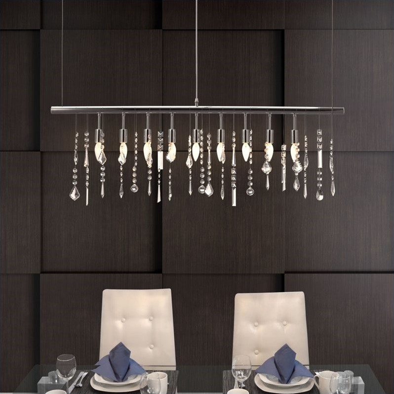 Zuo Shooting Stars Ceiling Lamp in Chrome
