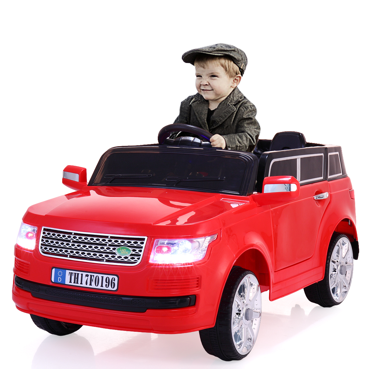 12V Kids Ride On Car W/2.4G Remote Control Electric Battery Power Truck Red