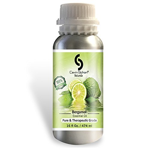 16 fl. Oz Bulk Bergamot Essential Oil - All Premium, Therapeutic & Pharmaceutical Grade. Excellent for Aromatherapy & as an Ingredient for use in DIY