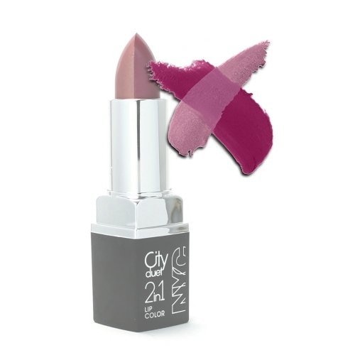 (3 Pack) NYC City Duet 2in1 Lip Color - The Empire Lilacs