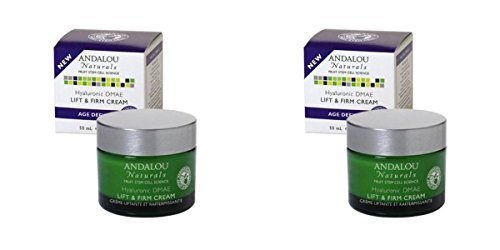 (2 PACK) - Andalou Hyaluronic Dmae Lift & Firm Cream | 50ml | 2 PACK - SUPER SAVER - SAVE MONEY