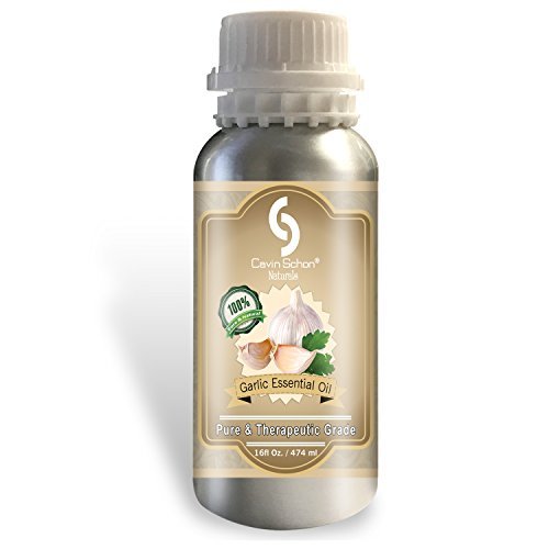 16 fl. Oz Bulk Garlic Essential Oil - All Premium, Therapeutic & Pharmaceutical Grade. Excellent for Aromatherapy & as an Ingredient for use in DIY Ho