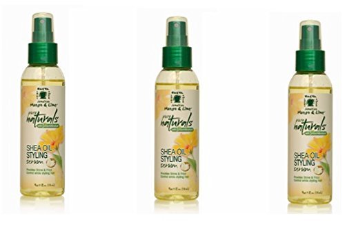[ VALUE PACK OF 3] RASTA PURE NATURALS SHEA OIL STYLING SERUM 4oz ea