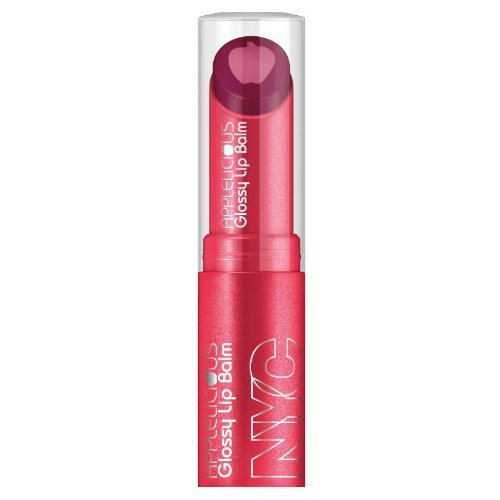 (6 Pack) NYC Applelicious Glossy Lip Balm - Apple Plum Pie