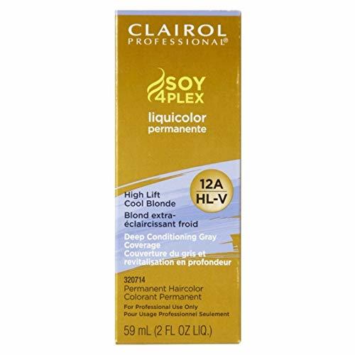 -Clairol Professional Liquicolor 12A/HL-V High Lift Cool Blonde Hair Color, 2 oz (Pack of 10)