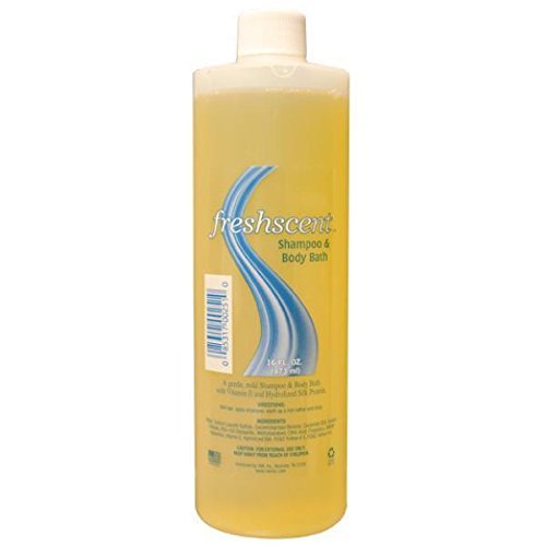 16 oz Freshscent Shampoo and Body Wash Case Pack 12
