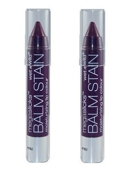 (Pack of 2) - Wet n Wild Megaslicks Lip Balm Stain, 34476 2AM Call Time - 0.10 oz/3.0g