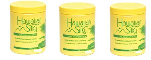 [VALUE PACK OF 3] HAWAIIAN SILKY CURL RECONSTRUCTOR 20 OZ EA manageable curl