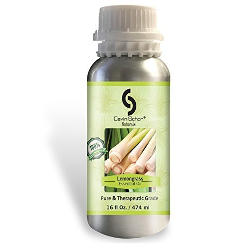 16 fl. Oz Bulk Lemongrass Essential Oil - All Premium, Therapeutic & Pharmaceutical Grade. Excellent for Aromatherapy & as an Ingredient for use in DI