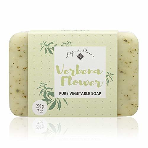 12 Bars of Lepi de Provence Triple Milled Verbena Flower Shea Butter Vegetable Soaps from France 200g