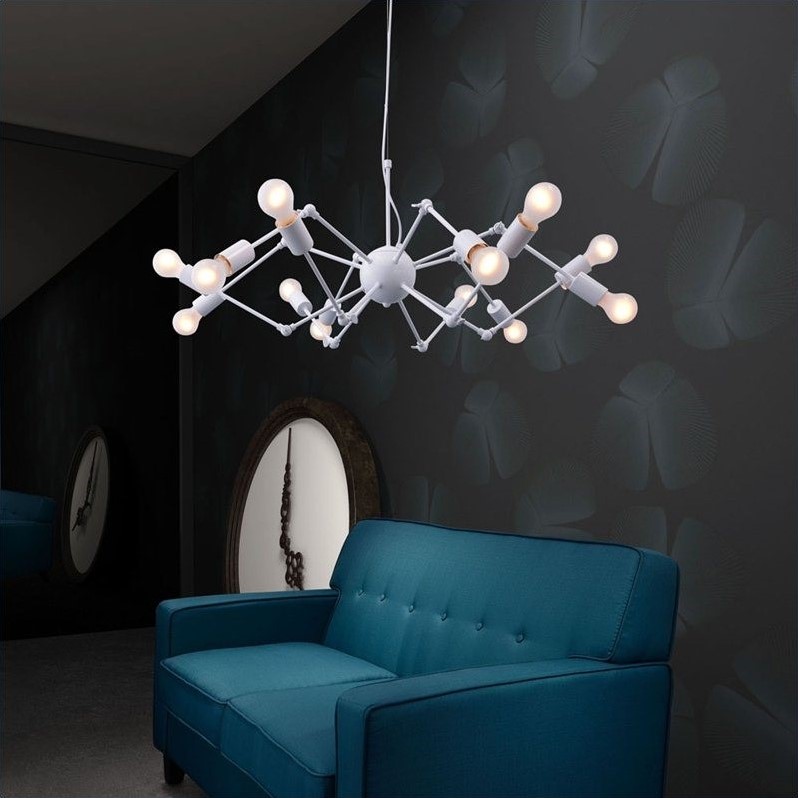 Zuo Sleet Ceiling Lamp in White