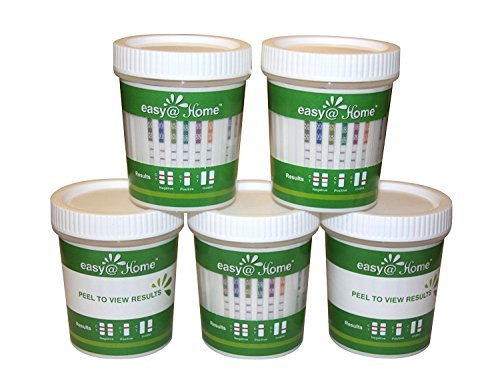 15 Pk #ECDOA-1144A3 Easy@home 14 panel Instant Drug Test Cup Testing 14 Different Drugs w/ 3 adulterations and temperature strips. Tests AMP, BAR,BZO,
