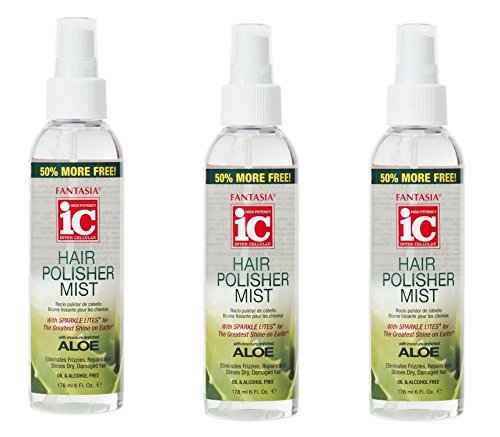 [VALUE PACK OF 3] FANTASIA IC HAIR POLISHER MIST SPRAY ON 6 OZ