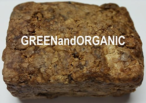 100% Natural Herbal Virgin RAW Organic GREENandORGANIC Pure African Black Soap 20 Lbs BAR Premium Acne Eczema Skin cleanser Unrefined Ghana West Afric