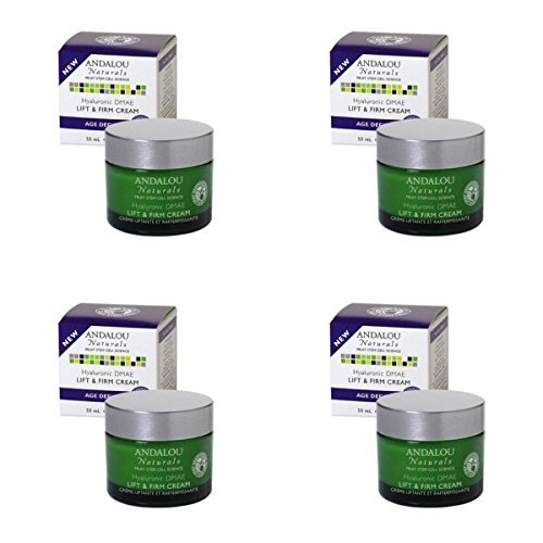(4 PACK) - Andalou Hyaluronic Dmae Lift & Firm Cream | 50ml | 4 PACK - SUPER SAVER - SAVE MONEY