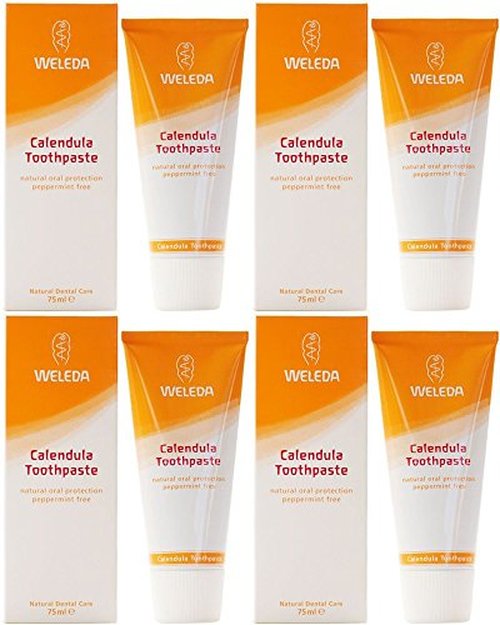 (4 PACK) - Weleda - Calendula Toothpaste | 75ml | 4 PACK BUNDLE