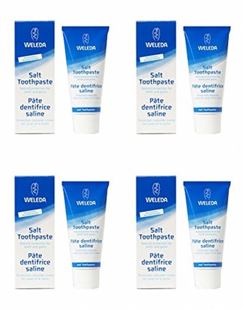 (4 PACK) - Weleda - Salt Toothpaste | 75ml | 4 PACK BUNDLE
