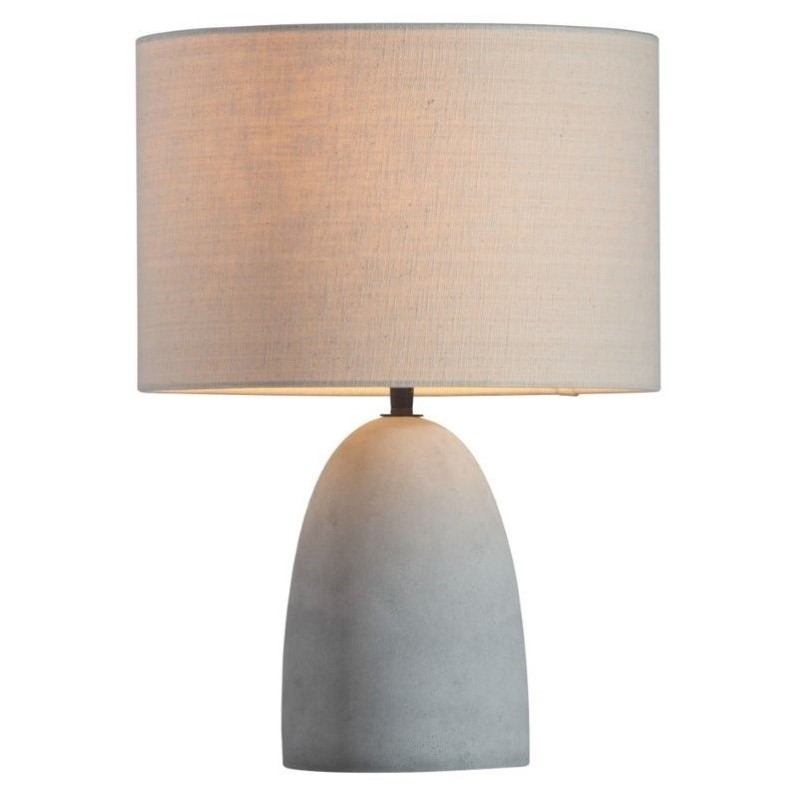 Zuo Vigor Table Lamp in Beige and Concrete