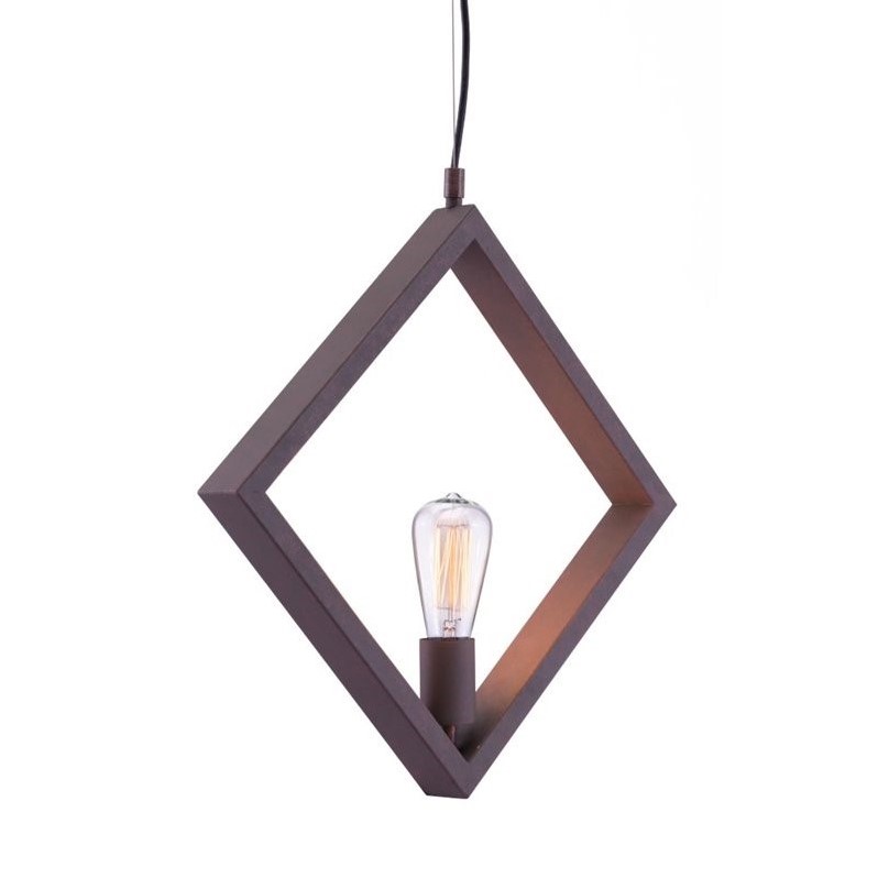 Zuo Rotorura Ceiling Lamp in Rust