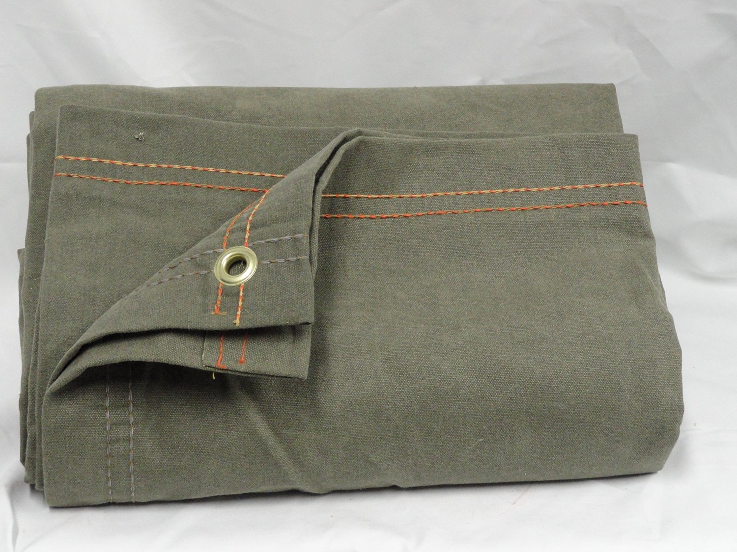 10 x 12 Olive Drab Canvas Tarp