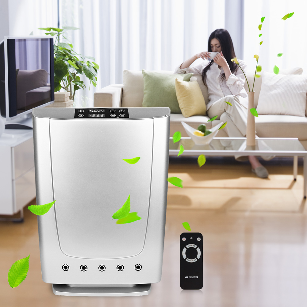 110V/60Hz GL-3190 Plasma Ozone Air Purifier for Home Office Air Cleaning & Water Sterilization